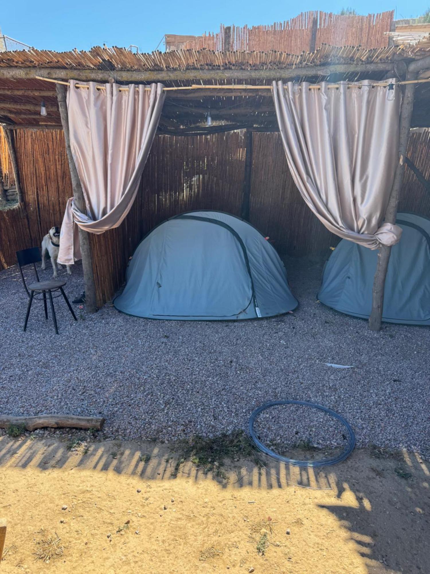 Ghar El Melh Outdoors Hotell Ra's al Jabal Eksteriør bilde