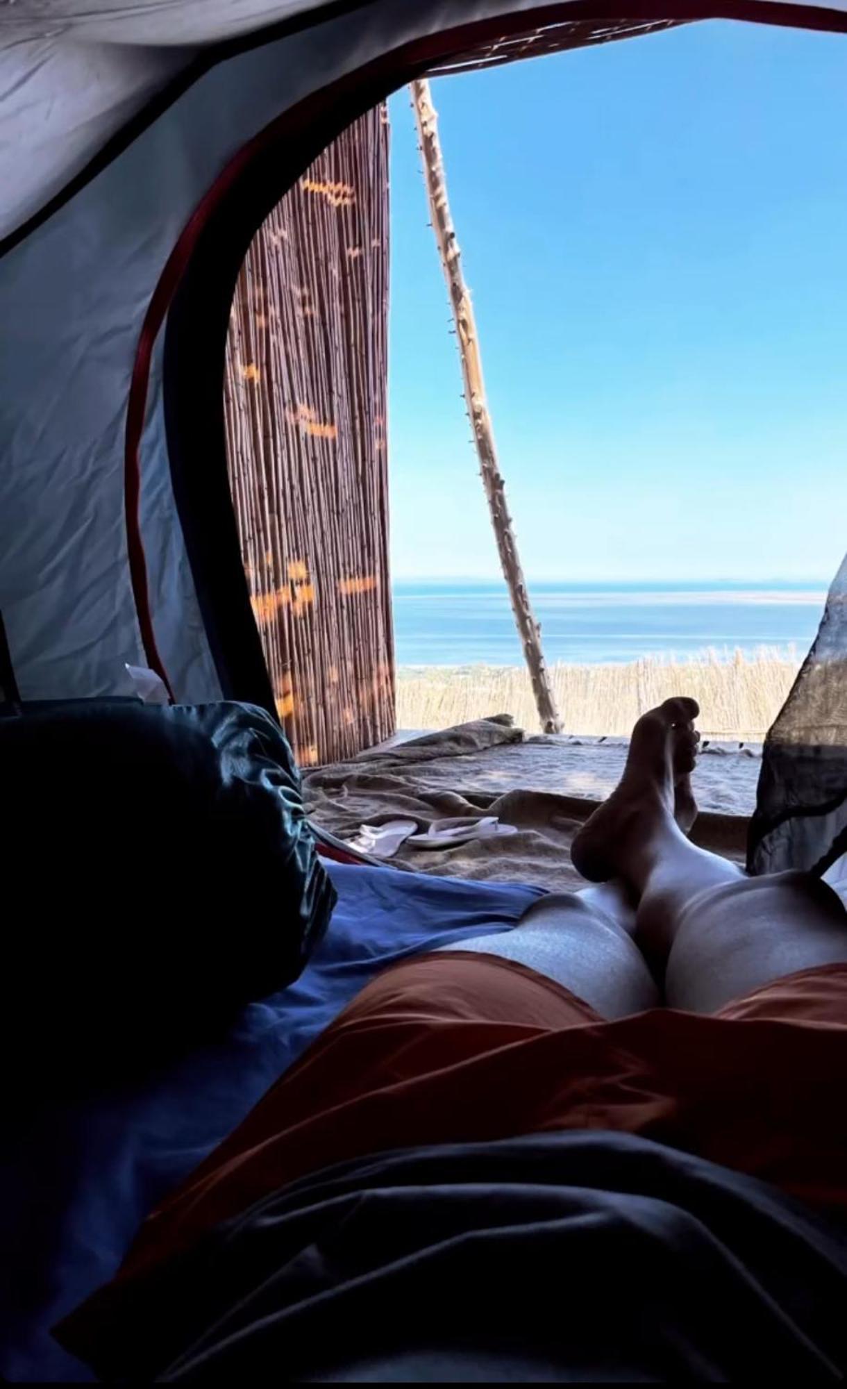 Ghar El Melh Outdoors Hotell Ra's al Jabal Eksteriør bilde