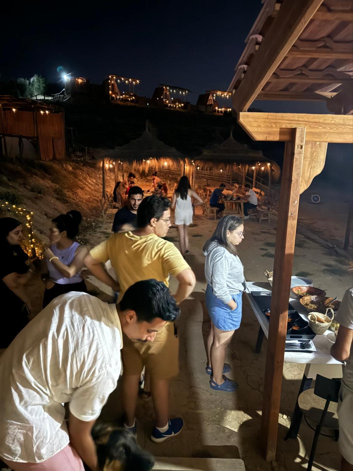 Ghar El Melh Outdoors Hotell Ra's al Jabal Eksteriør bilde