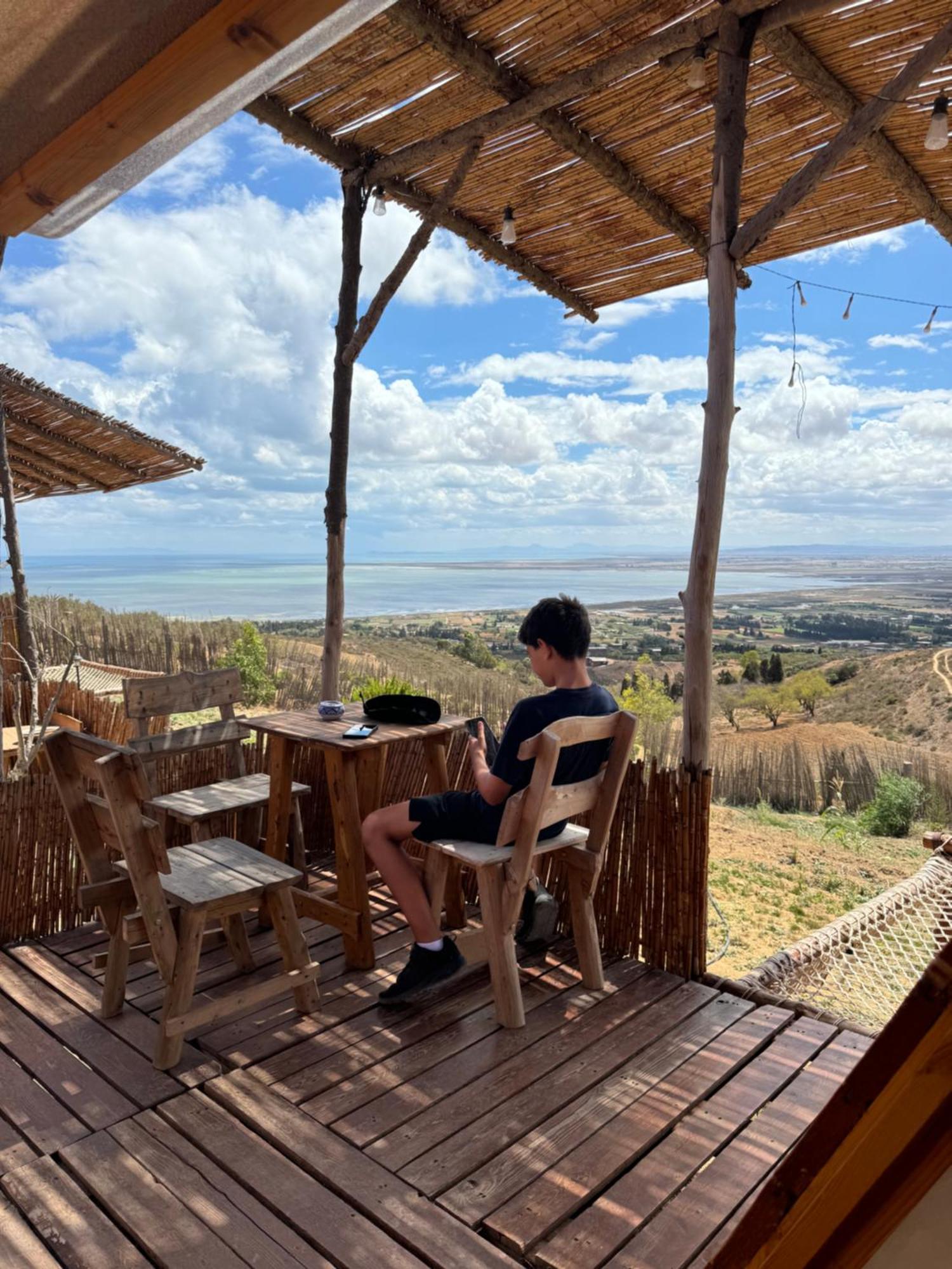 Ghar El Melh Outdoors Hotell Ra's al Jabal Eksteriør bilde