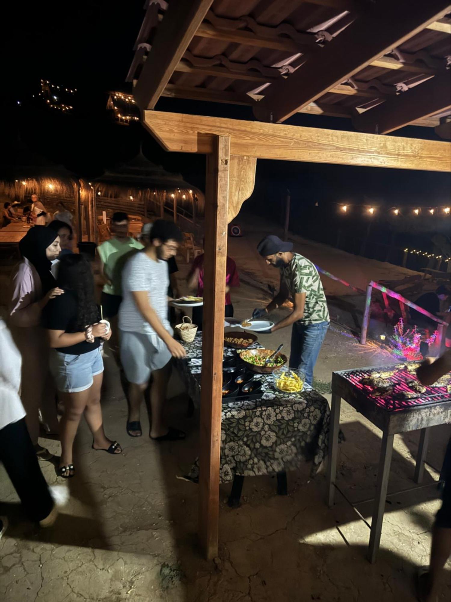 Ghar El Melh Outdoors Hotell Ra's al Jabal Eksteriør bilde