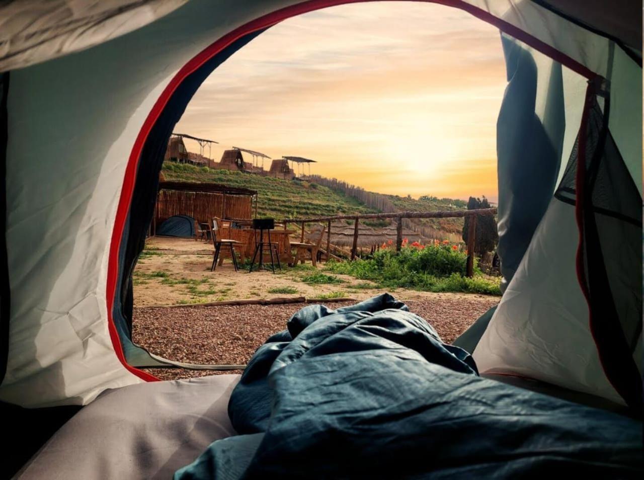 Ghar El Melh Outdoors Hotell Ra's al Jabal Eksteriør bilde